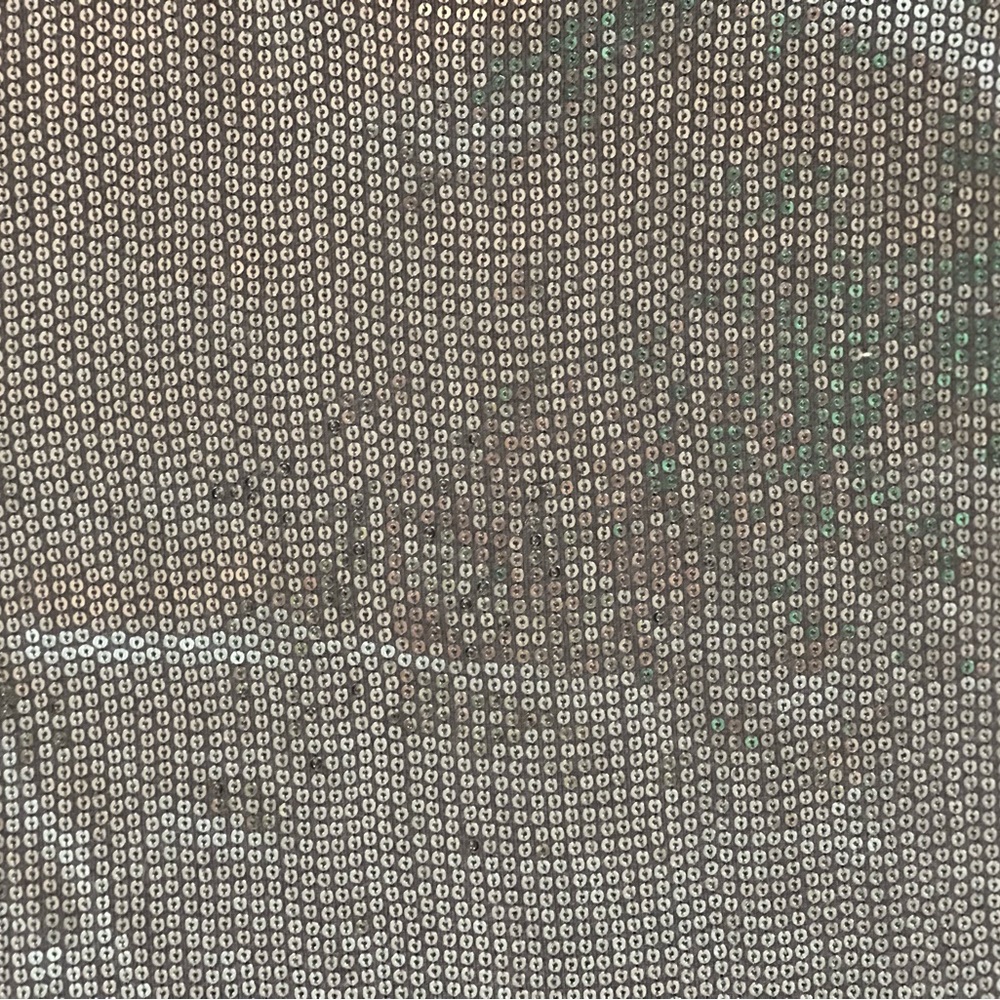 Express Sexy Basic Charcoal Grey Sequined Tank Si… - image 5